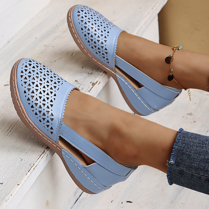 Vintage inspirierte Orthopädische Sandalen