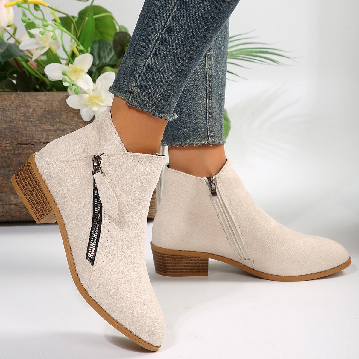 Schicke Orthopädische Stiefel mit einzigartigem Design
