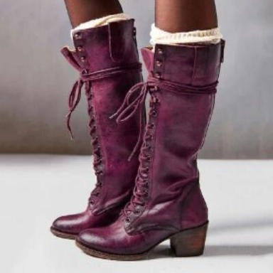 Anmutige Orthopädische Stiefel für modernen Look