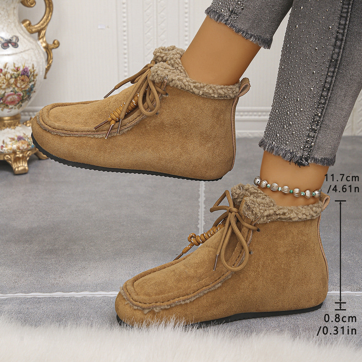 Klassische Orthopädische Stiefel mit zeitlosem Stil