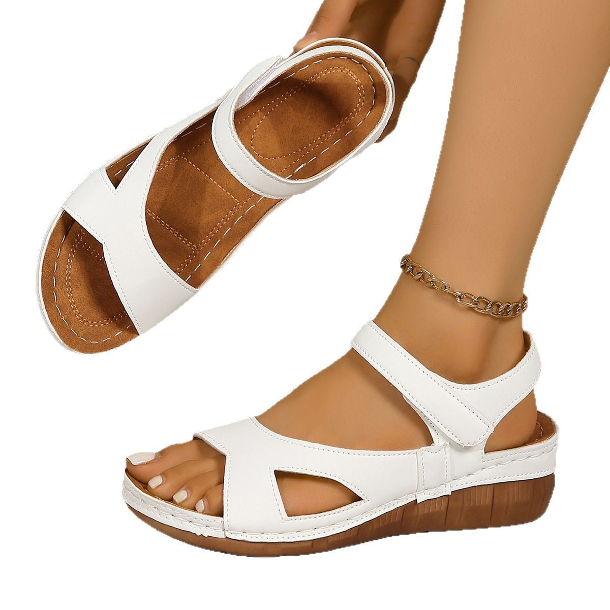 Anmutige Orthopädische Sandalen für modernen Look