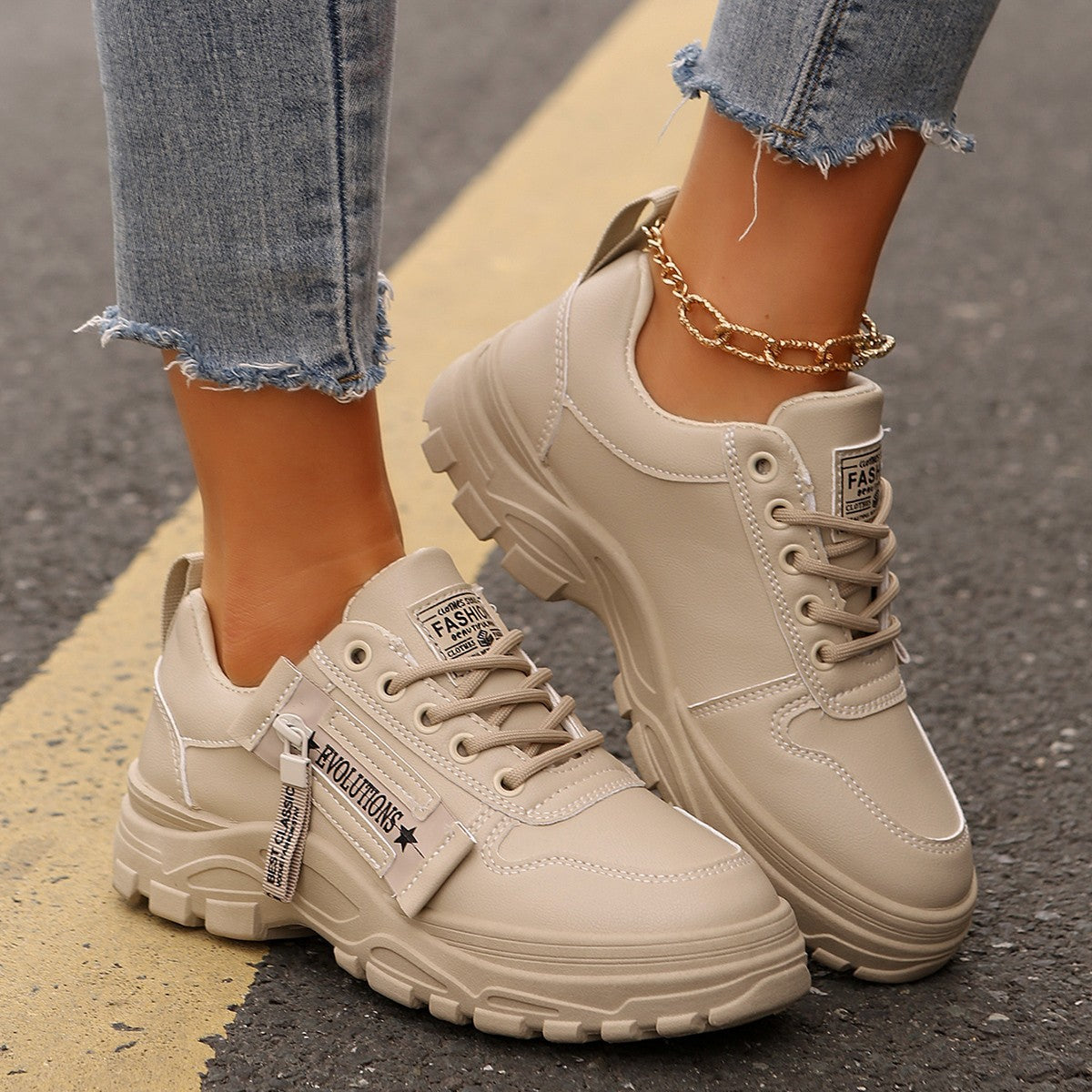 Vintage inspirierte Orthopädische Schuhe