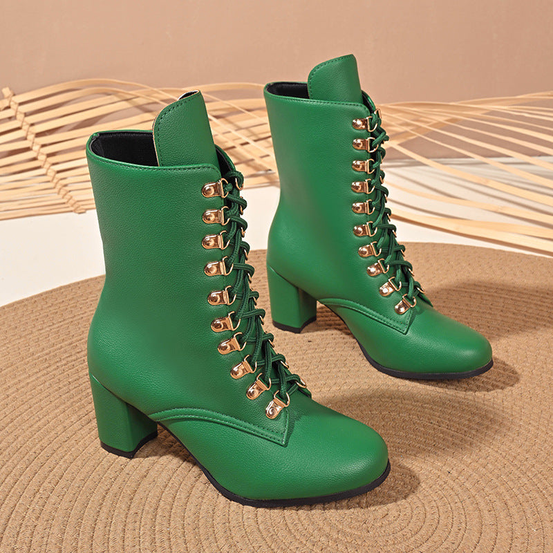 Vintage inspirierte Orthopädische Stiefel