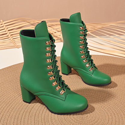 Vintage inspirierte Orthopädische Stiefel