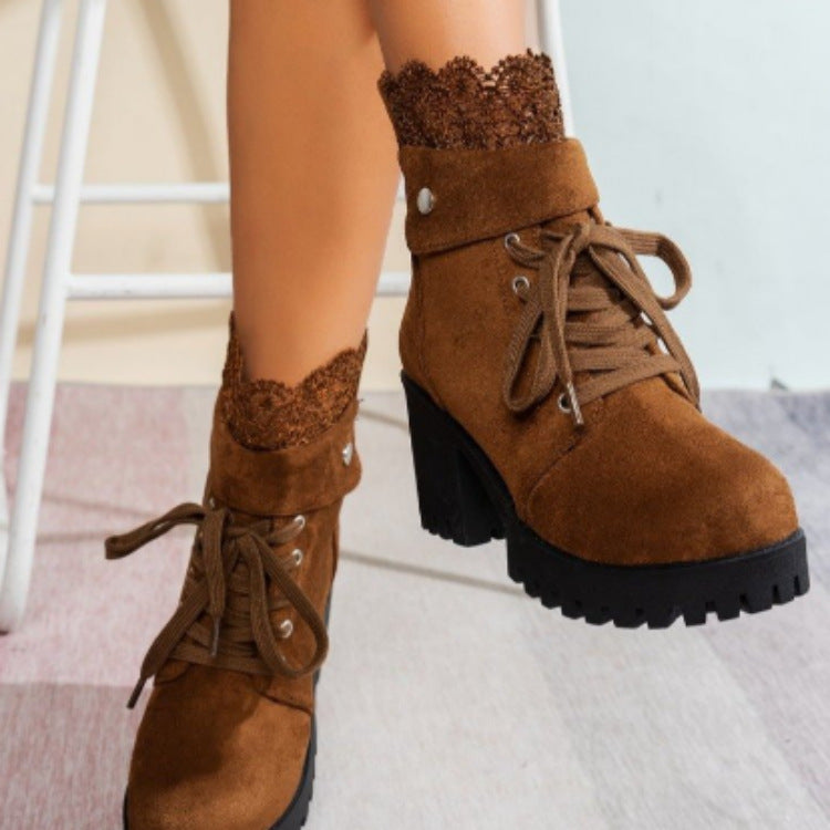 Klassische Orthopädische Stiefel mit zeitlosem Stil