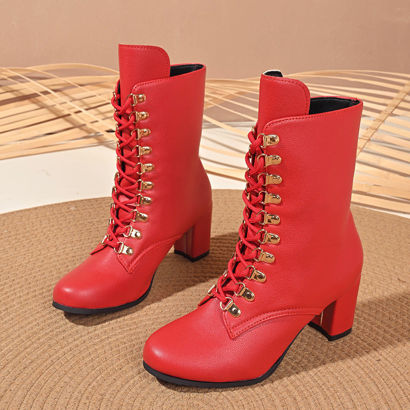Vintage inspirierte Orthopädische Stiefel
