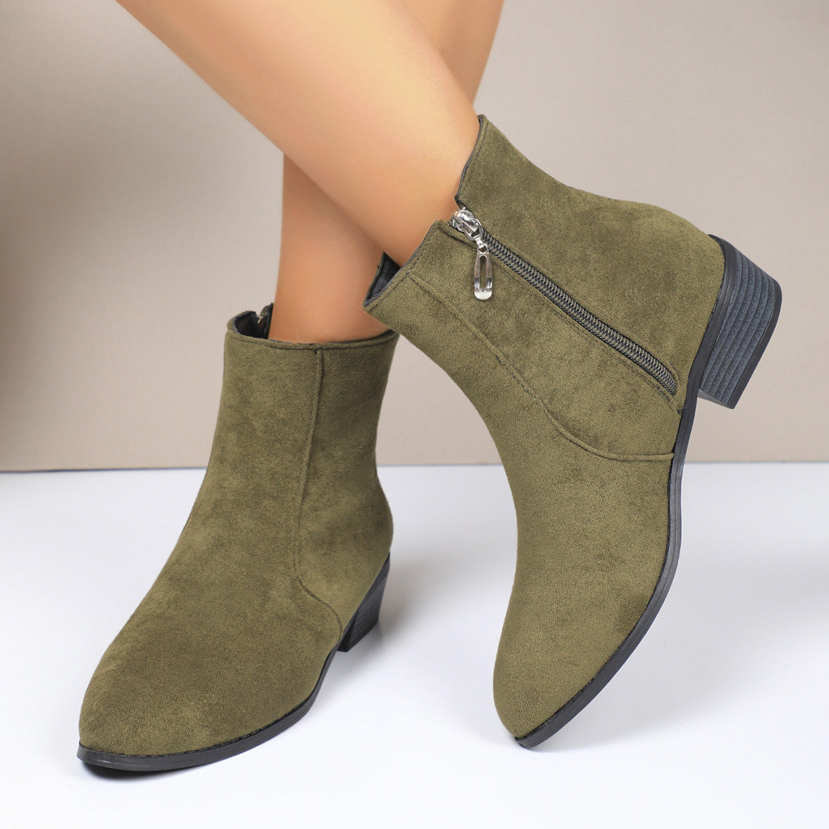 Klassische Orthopädische Stiefel mit zeitlosem Stil