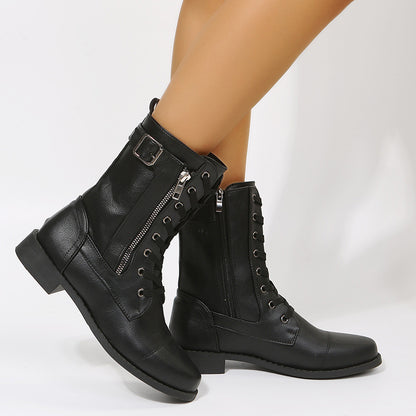Vintage inspirierte Orthopädische Stiefel