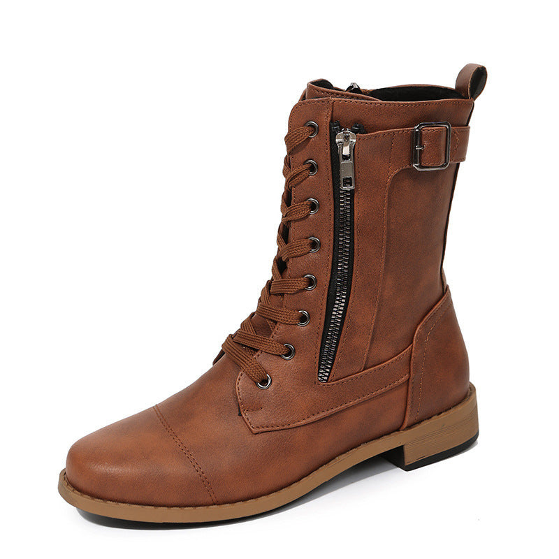 Vintage inspirierte Orthopädische Stiefel