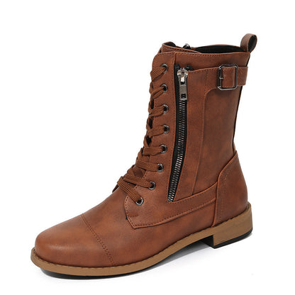 Vintage inspirierte Orthopädische Stiefel