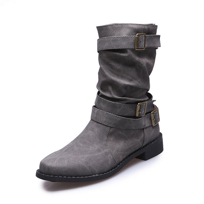 Klassische Orthopädische Stiefel mit zeitlosem Stil