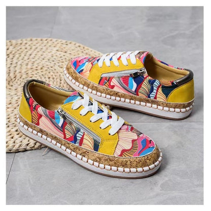 MW | Bequeme Sportschuhe mit Blumen