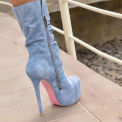 Anmutige Orthopädische Stiefel für modernen Look