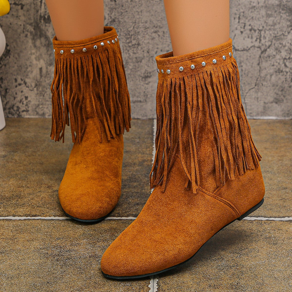 Vintage inspirierte Orthopädische Stiefel