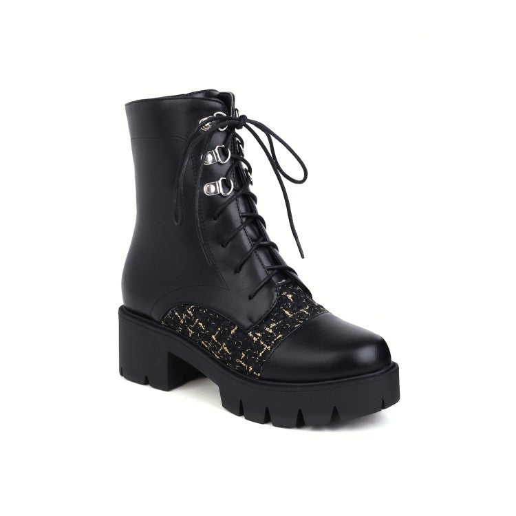 Vintage inspirierte Orthopädische Stiefel