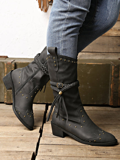 Klassische Orthopädische Stiefel mit zeitlosem Stil