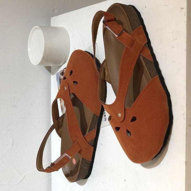 Klassische Orthopädische Sandalen mit zeitlosem Stil