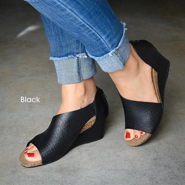 MW | High Toe Wedge Strandschuhe