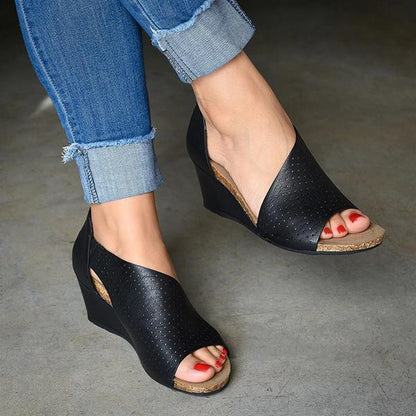MW | High Toe Wedge Strandschuhe