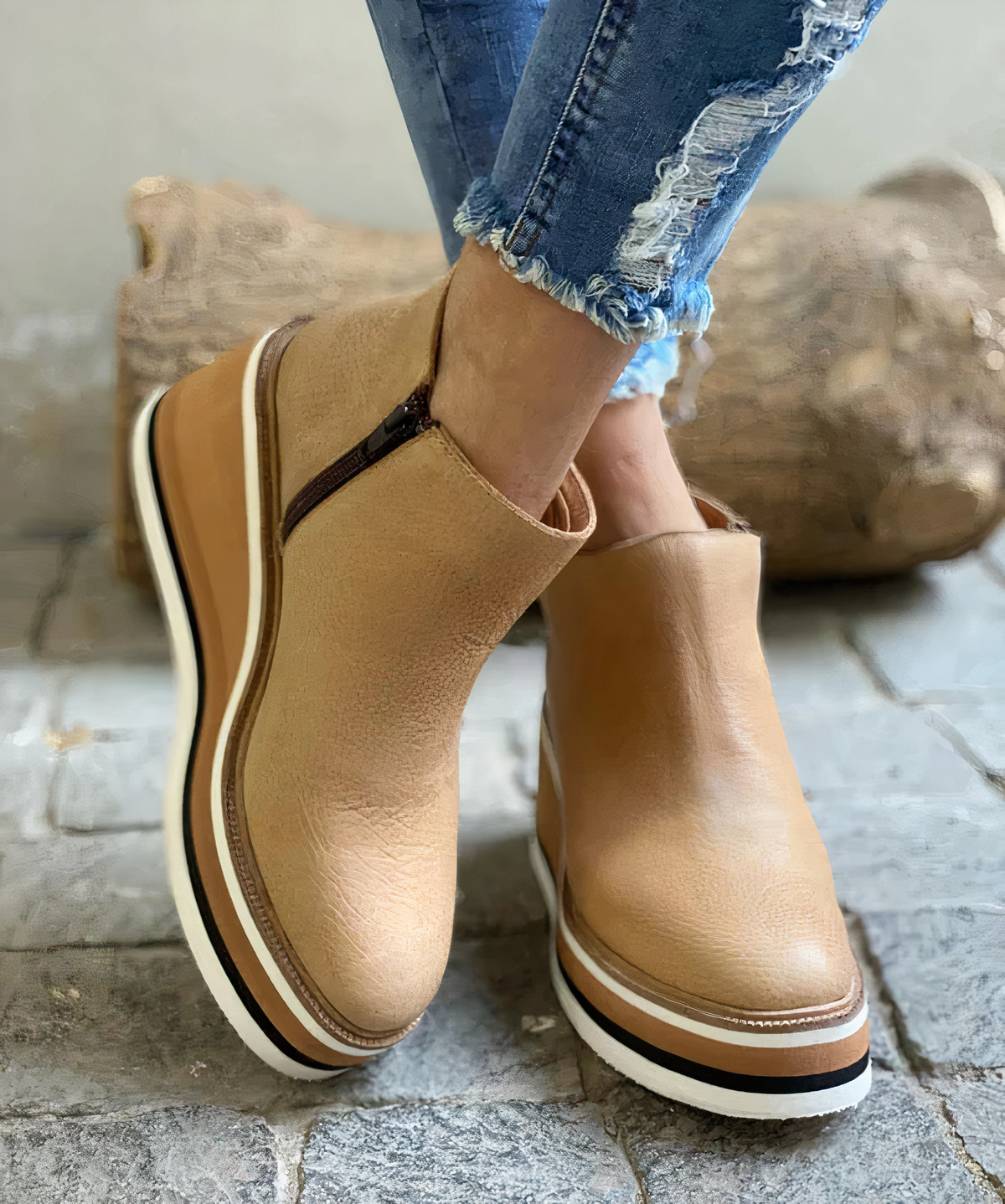 Elegante Orthopädische Stiefel für jeden Schritt