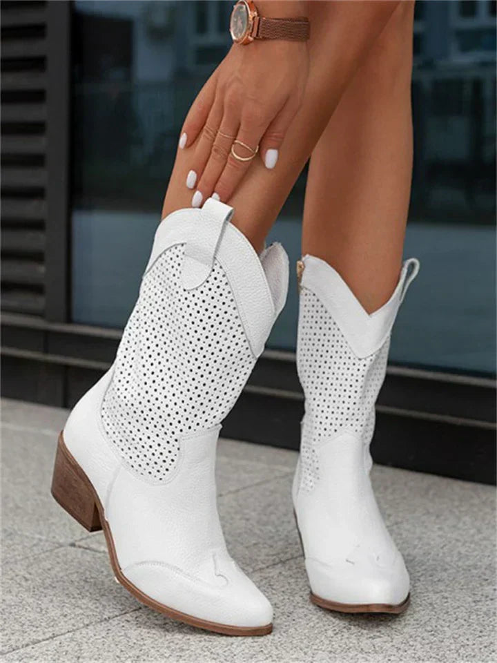Vintage inspirierte Orthopädische Stiefel