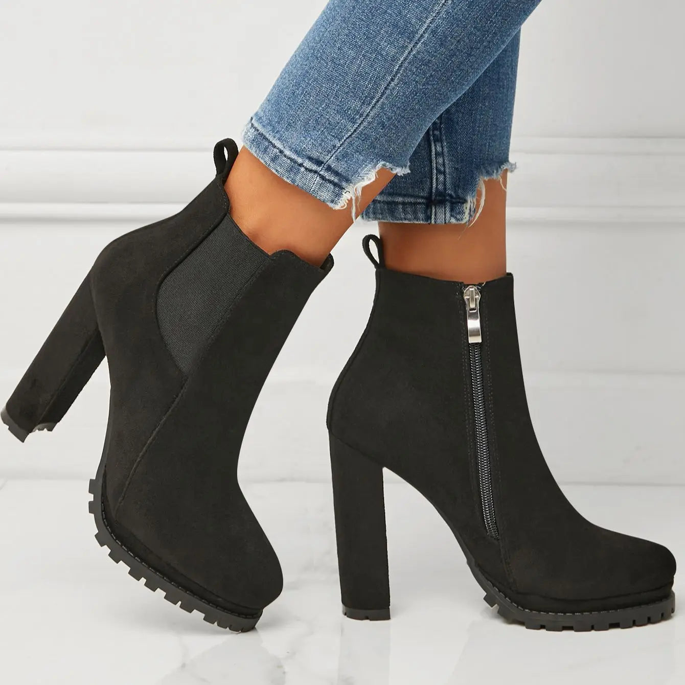 Vintage inspirierte Orthopädische Stiefel