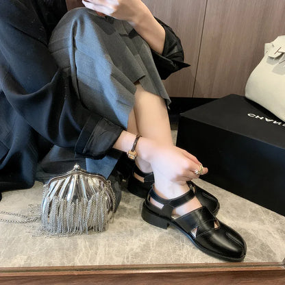 MW | Ledersandalen mit geteilter Zehe