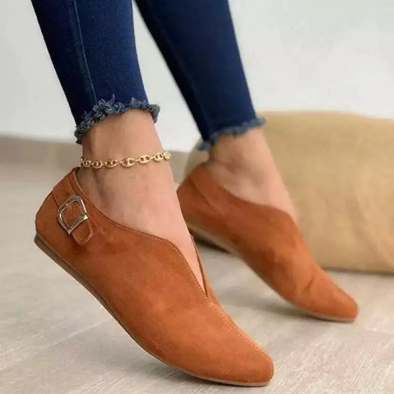Elegante und stützende orthopädische Ballerinas