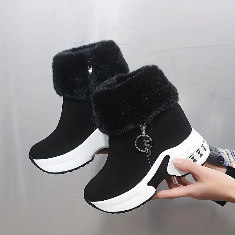 Stützende und trendige orthopädische Stiefel