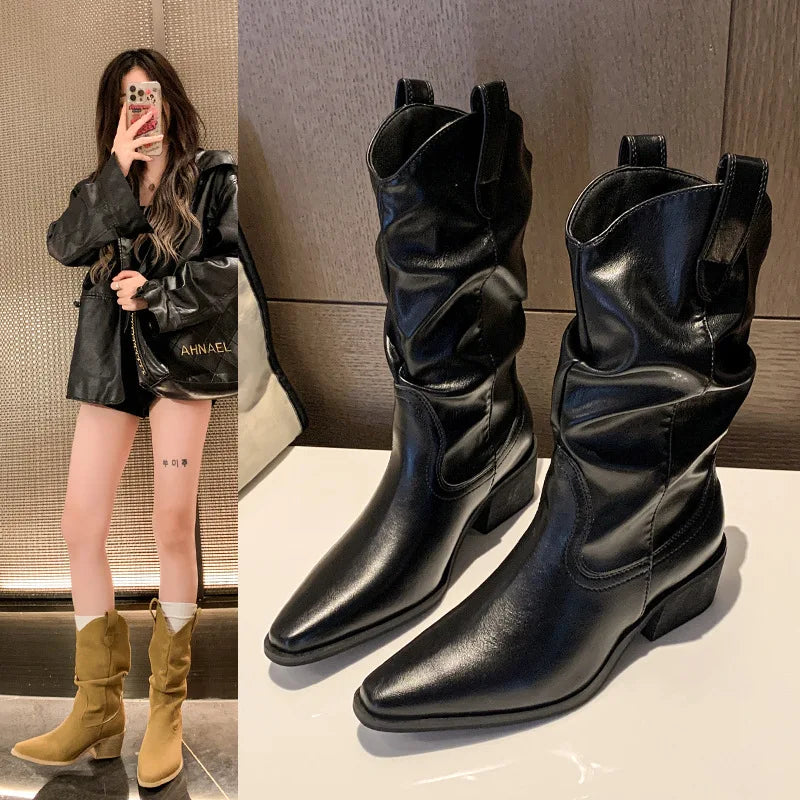 Modische und stützende orthopädische Stiefel