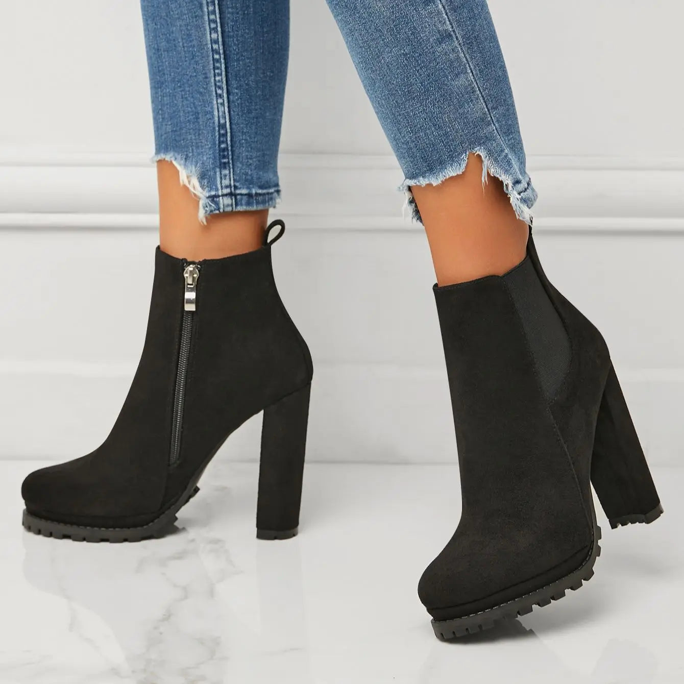 Vintage inspirierte Orthopädische Stiefel
