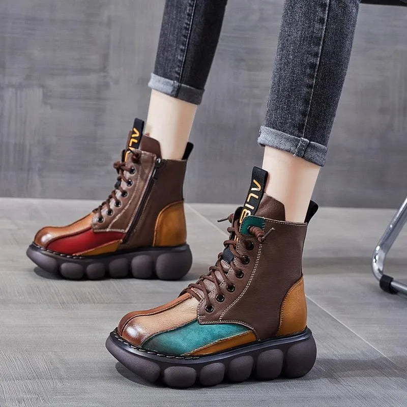 Stützende und stilvolle orthopädische Stiefel