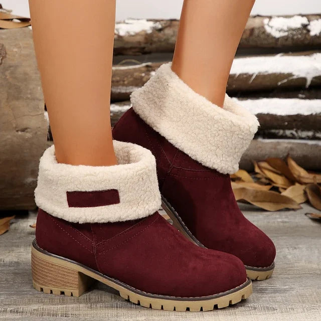Stützende und trendige orthopädische Stiefel