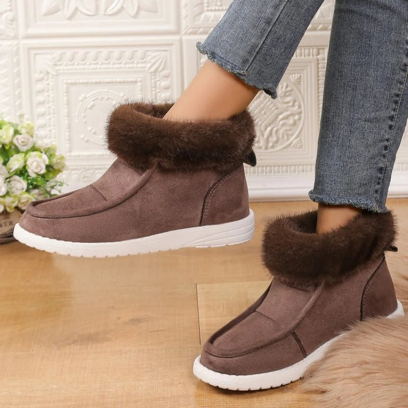 Stützende und trendige orthopädische Stiefel