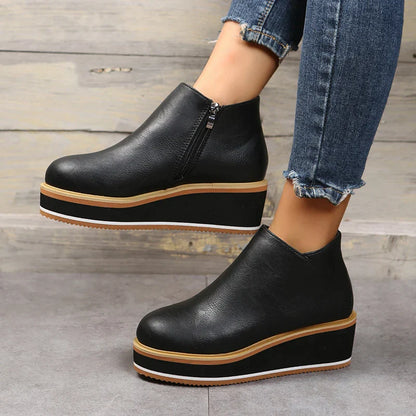 Vintage inspirierte Orthopädische Stiefel
