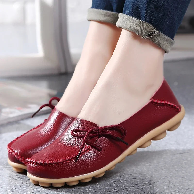 Elegante und stützende orthopädische Ballerinas