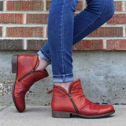Vintage inspirierte Orthopädische Stiefel