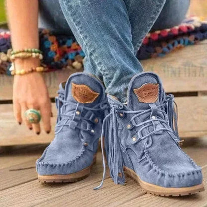 Modische und stützende orthopädische Stiefel