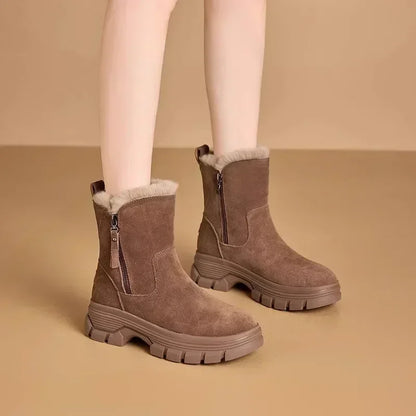 Modische und stützende orthopädische Stiefel