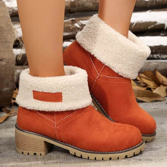 Stützende und trendige orthopädische Stiefel