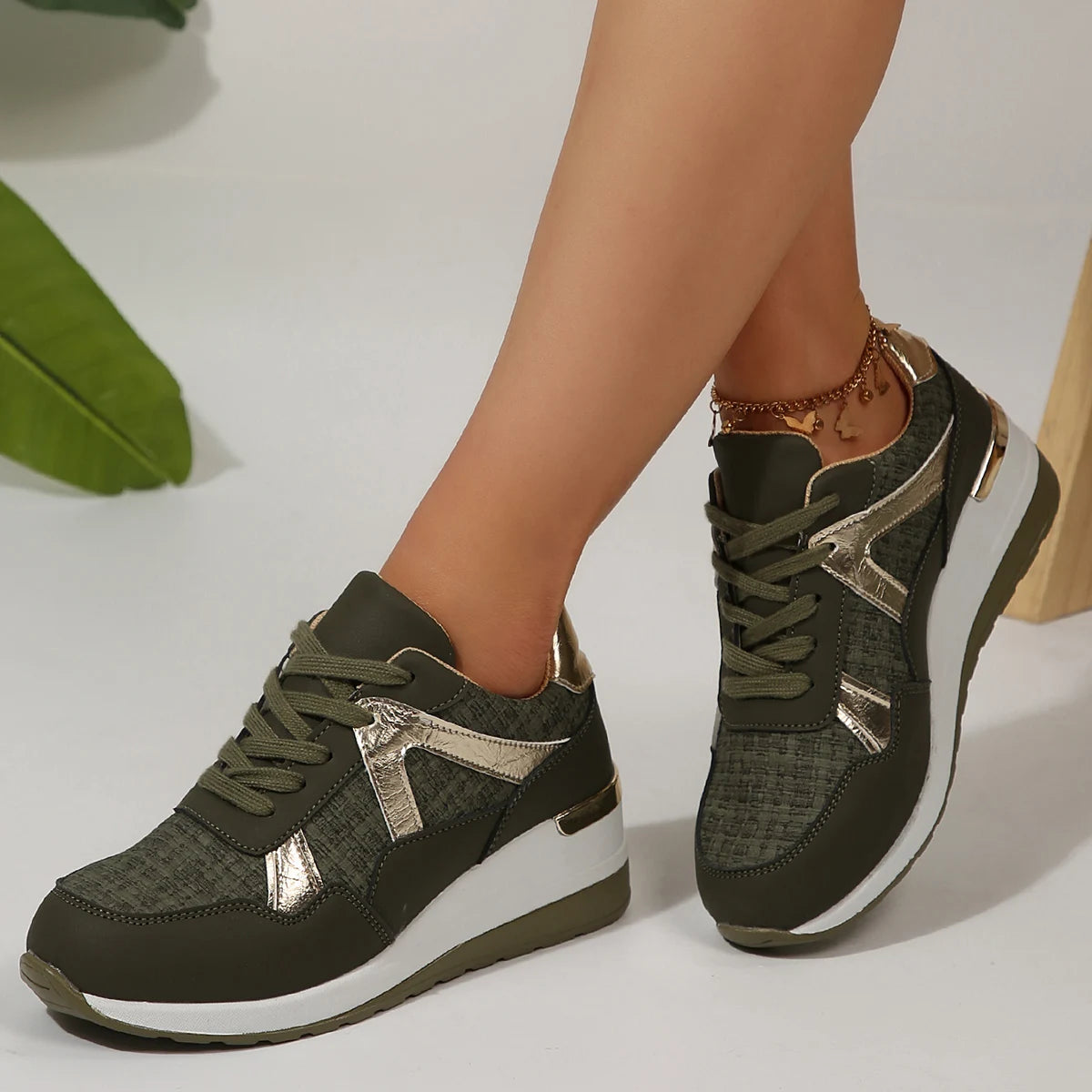 Stützende und stilvolle orthopädische Turnschuhe