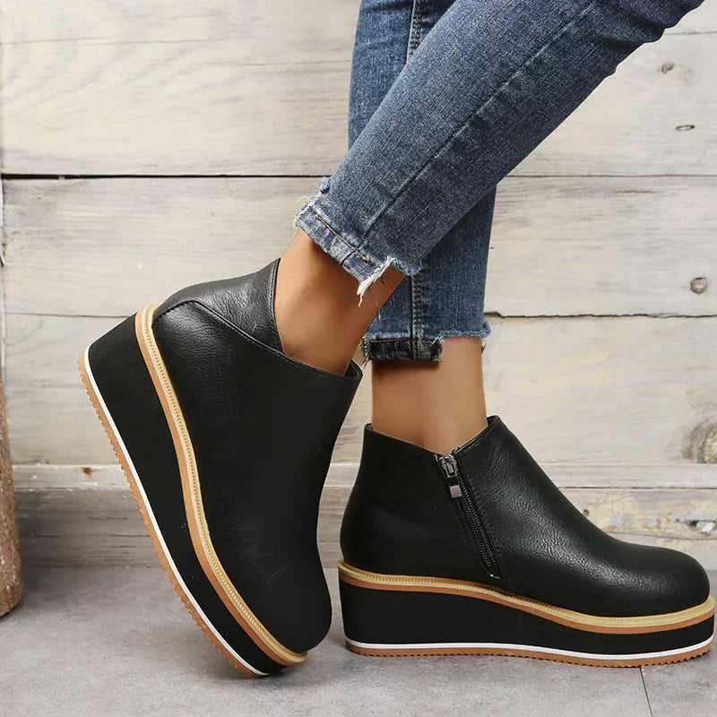 Vintage inspirierte Orthopädische Stiefel