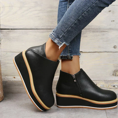 Vintage inspirierte Orthopädische Stiefel