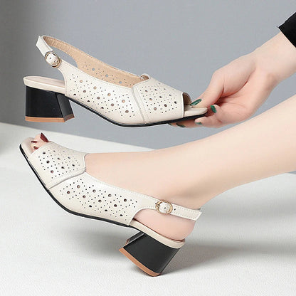 MW | Fischmaul Echtes Leder Damen Sandalen