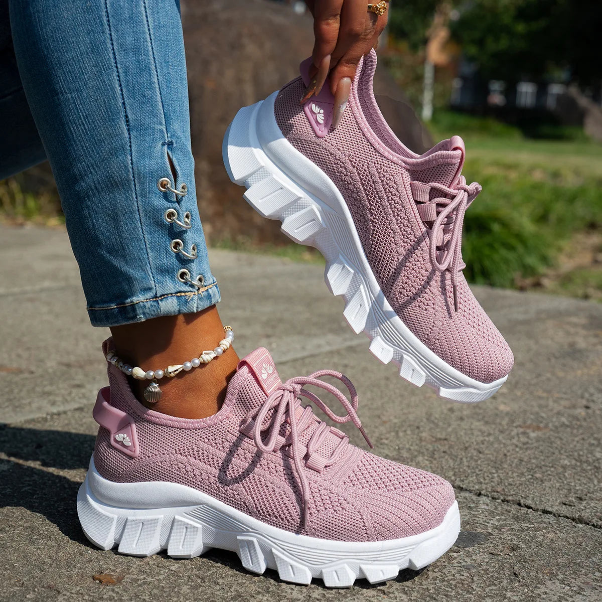 Lässige und stützende orthopädische Schuhe