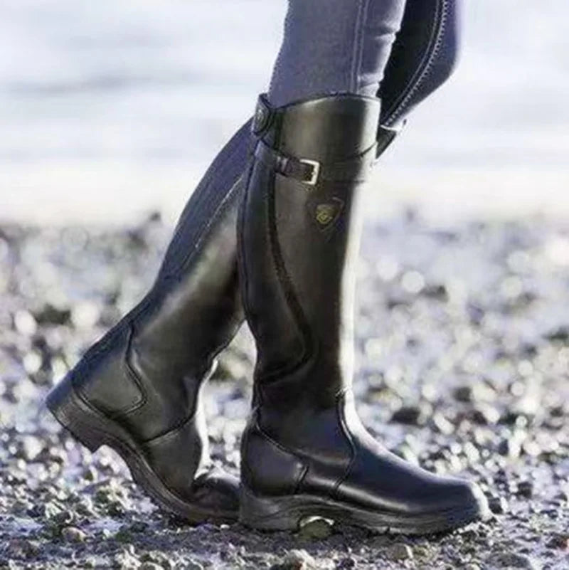 Stützende und trendige orthopädische Absätze