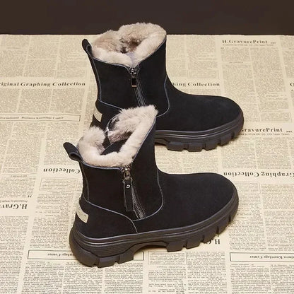 Modische und stützende orthopädische Stiefel