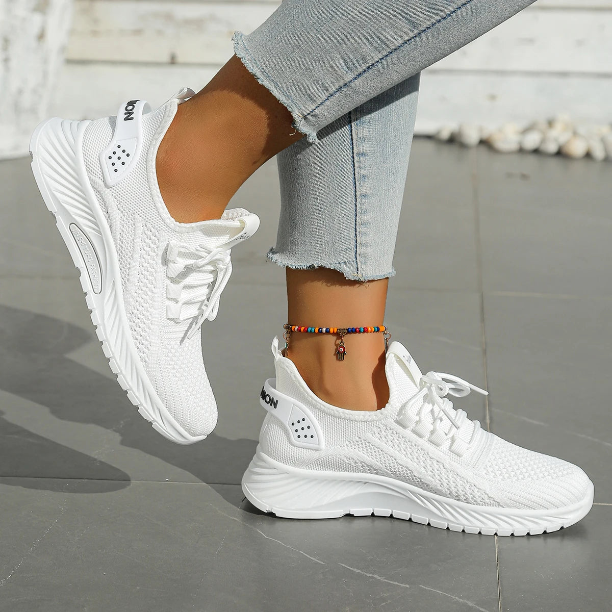 Lässige und stützende orthopädische Schuhe