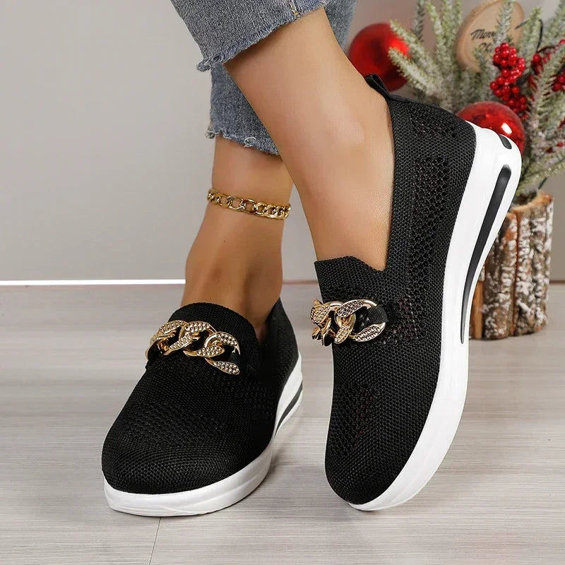 Elegante und stützende orthopädische Turnschuhe
