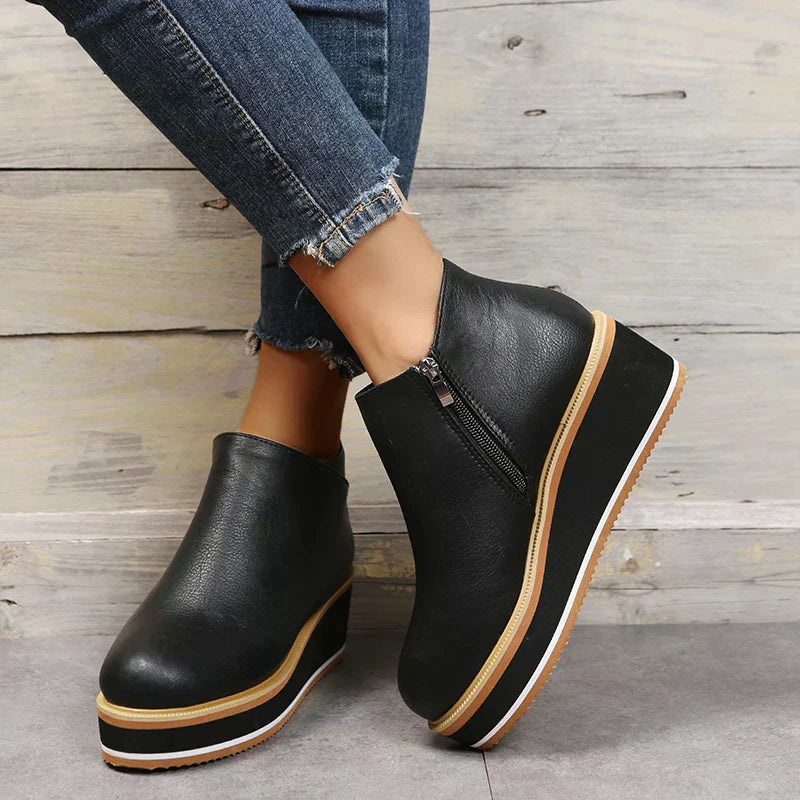Vintage inspirierte Orthopädische Stiefel